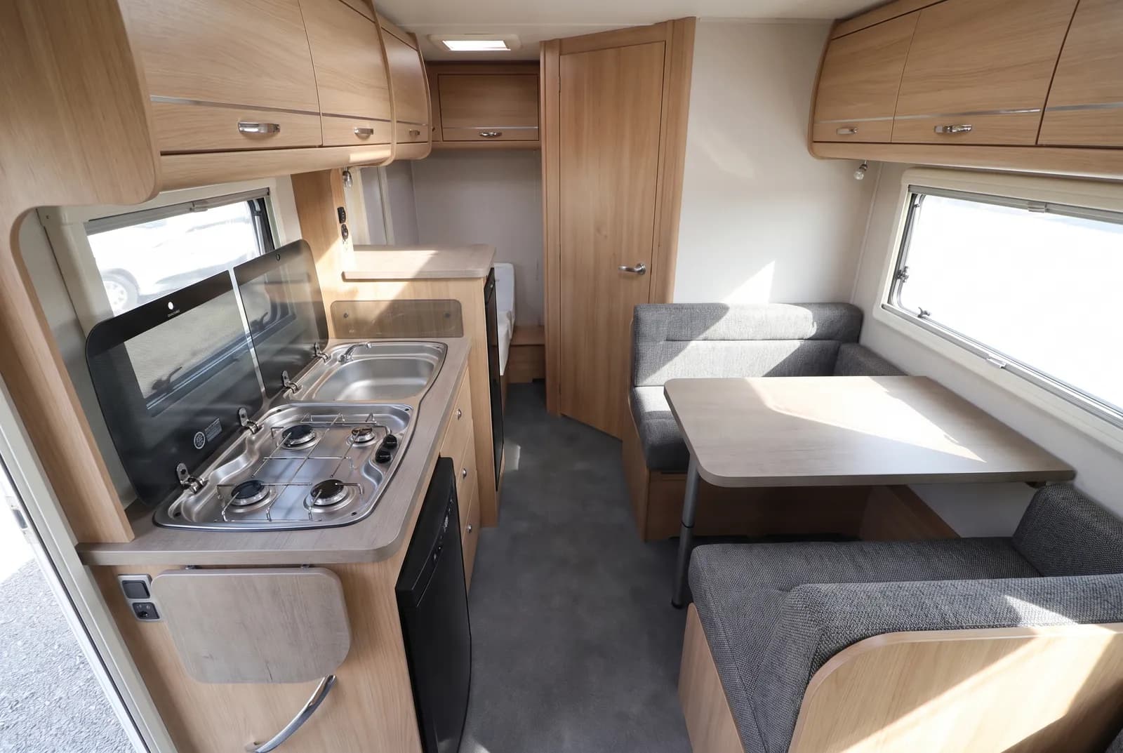 Interieur van een Adria